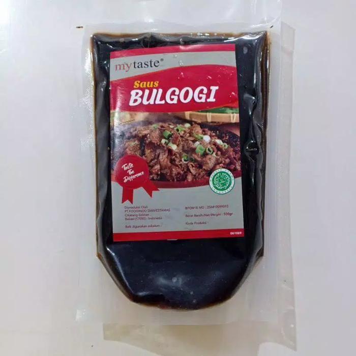 

PROMO! MyTaste Saus Bulgogi 500gr - Dressing Berkualitas dalam Kemasan Praktis 500 Gram