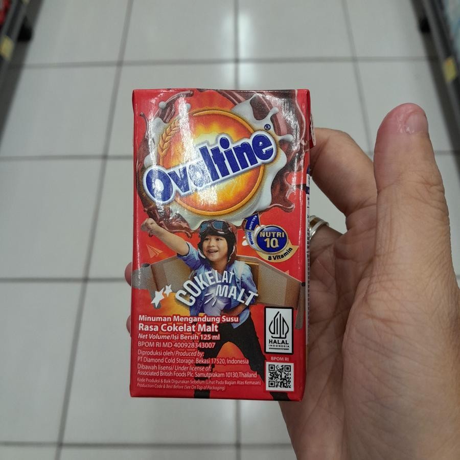 

OVALTINE Susu UHT Nutri 10 COKLAT MALT 125ml