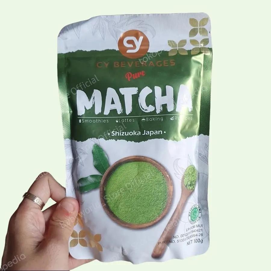 

CY beverages Pure Matcha Powder Shizuoka Japan 100gr