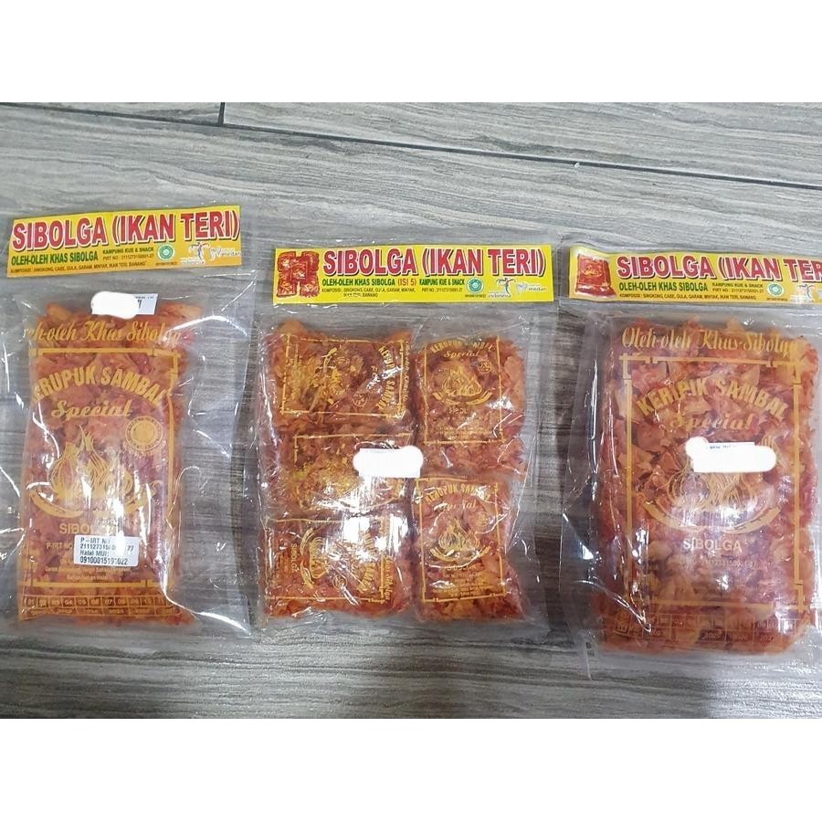 

Keripik Sambal Special Sibolga Oleh-oleh Khas Sibolga 140gr / 250gr / 5 Bungkus Kecil