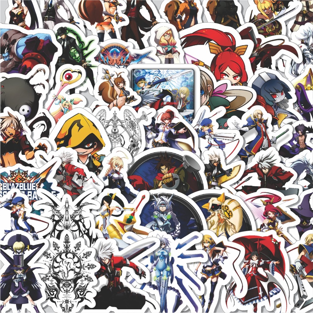 

Stiker Cutting Pack Stiker Game Series Blaz Blue Karakter Mix 3 Isi 100Pcs Series Aesthetic Lucu Keren Untuk Koper Bahan Vynil
