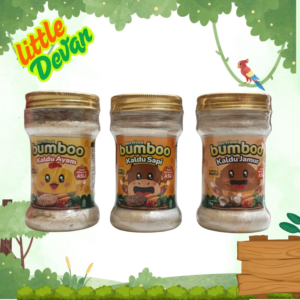 

Bumboo Kaldu MPASI Ayam, Sapi, Jamur Tanpa MSG dan Pengawet 75gr