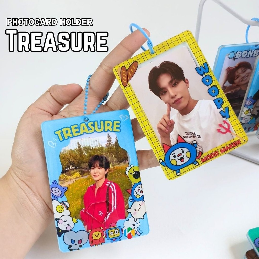 Cahol Photocard TREASURE TRUZ TEUME – Card Holder Photocard KPOP - KPOP Merch - Treasure Merch