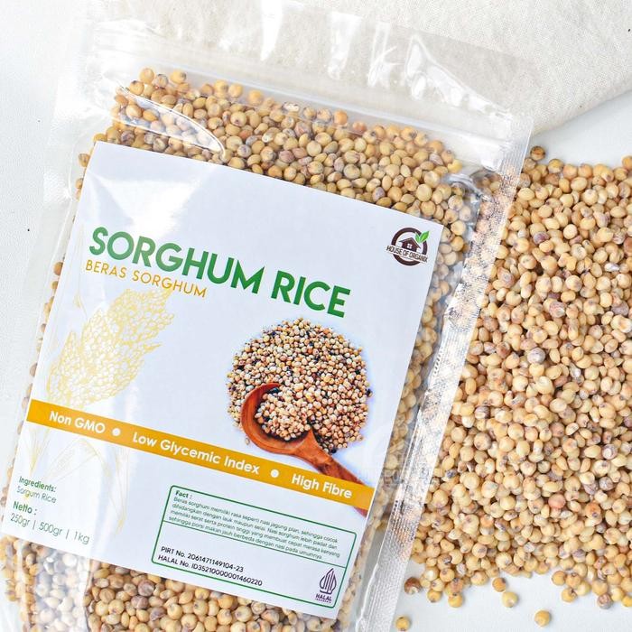 

Sorghum Rice / Beras Sorgum Gluten Free porang diabetes - 250 Gr