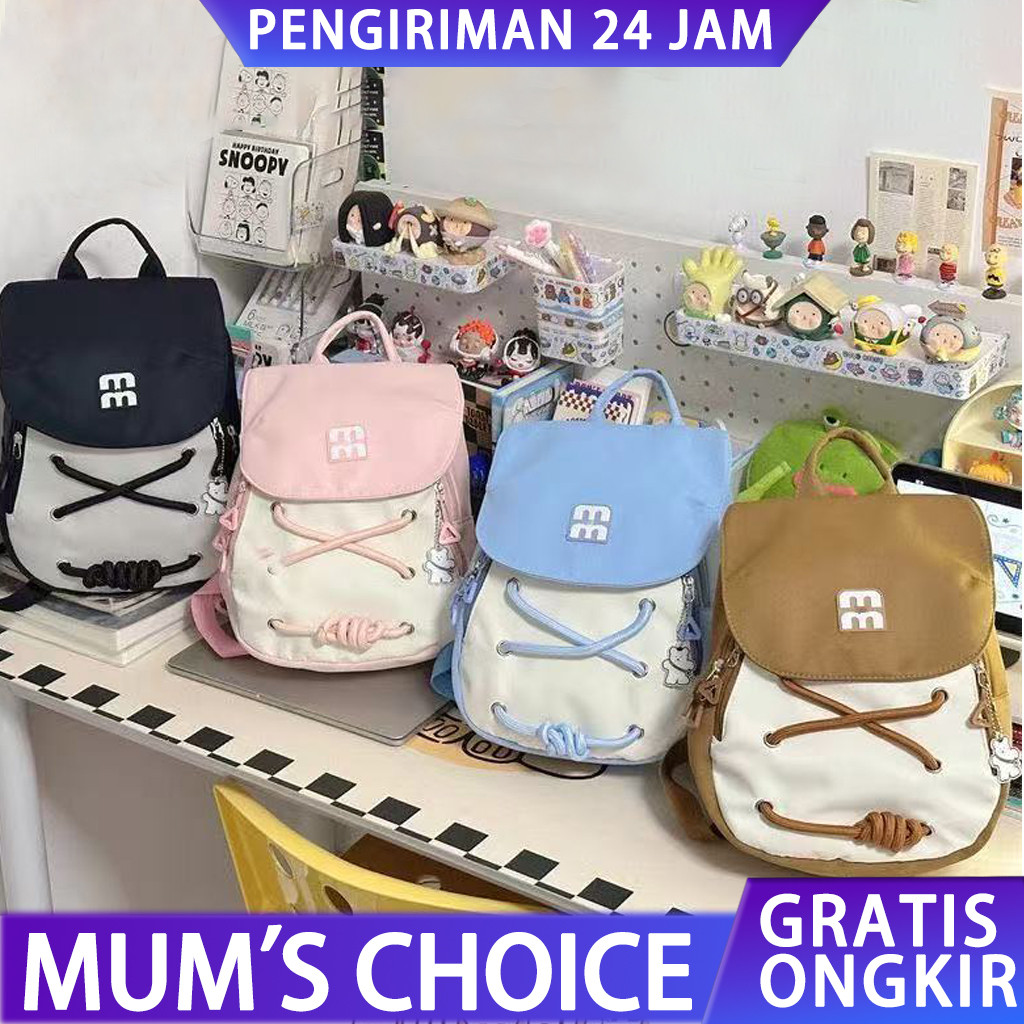 Tas Bahu Mini Gadis Imut Versi Korea Wanita Dari Ransel Mini Segar Ransel Mini Serbaguna Portabel Ta
