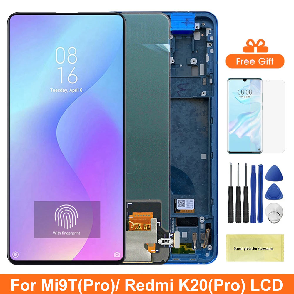 Super Amoled Screen for Xiaomi Mi 9T Pro / Mi 9T Lcd Display Digital Touch Screen for Xiaomi Redmi K
