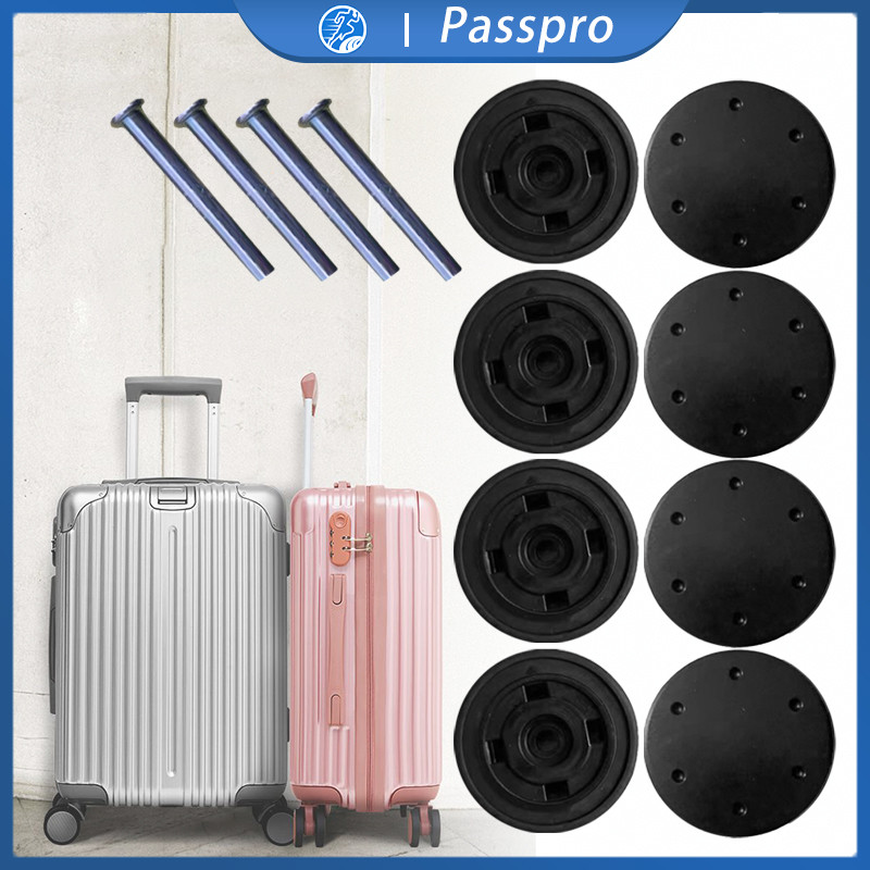 Roda Koper Double Senyap 1 Set Roda Koper 360 Derajat Bahan Tpe Roda Koper Pengganti 360