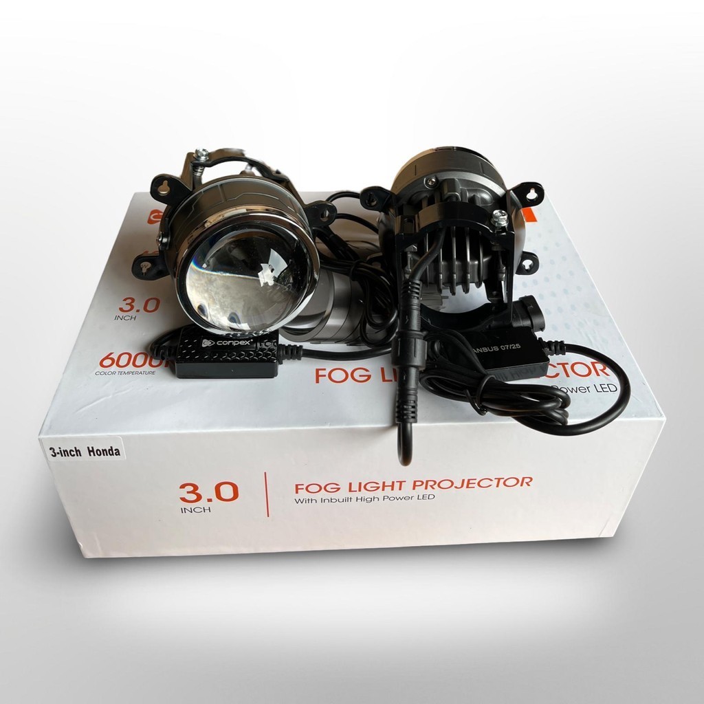 Conpex Foglamp 3 Inch Lampu Foglamp Projector Honda F3