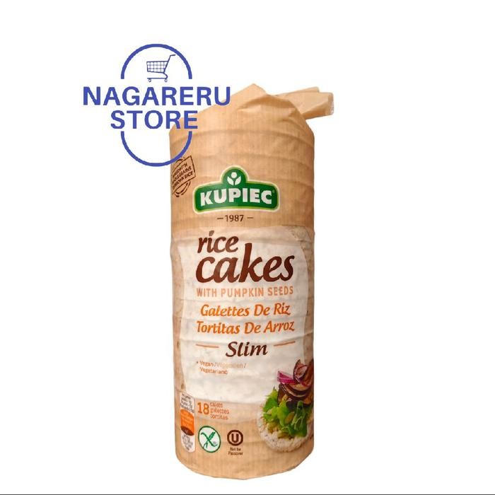 

Kupiec rice cakes with pumpkin seeds slim 90gr