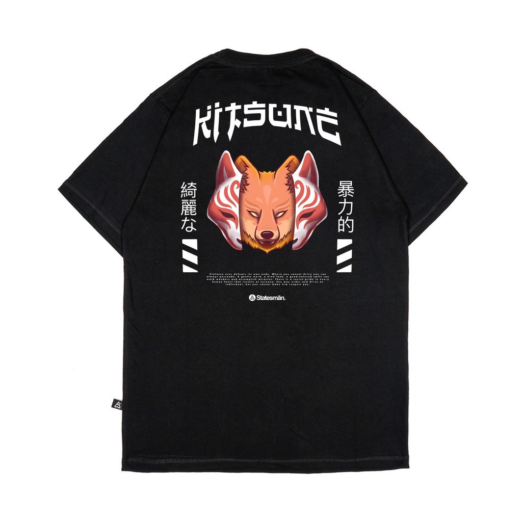 (COD) Statesman Tshirt - Kitsune Black
