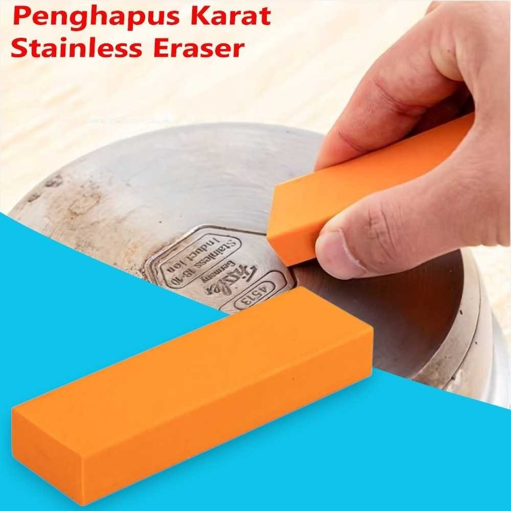 

PROMO !!! Sacchetto Penghapus Karat Stainless Eraser Stain Rust Eraser Remover - XK991