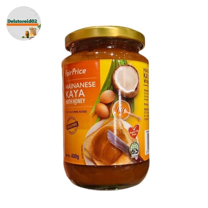 

Fair price nonya hainanese kaya with honey 400 gram