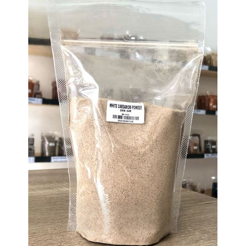 

Bubuk Kapulaga Asli 250 gr / Pure Cardamom Powder 250 gr / Cardamom Ground / White Cardamom Powder / Kapulaga Putih Bubuk