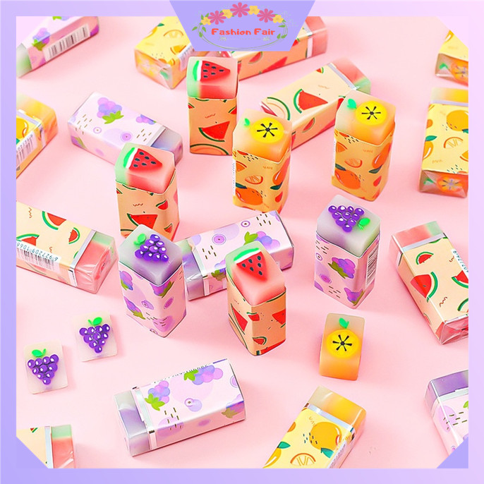 

FASHION FAIR S5672 Penghapus Fruit Lucu / Penghapus Pensil Motif Buah Fruits Eraser / Fruits Eraser / Penghapus Motif Buah Murah