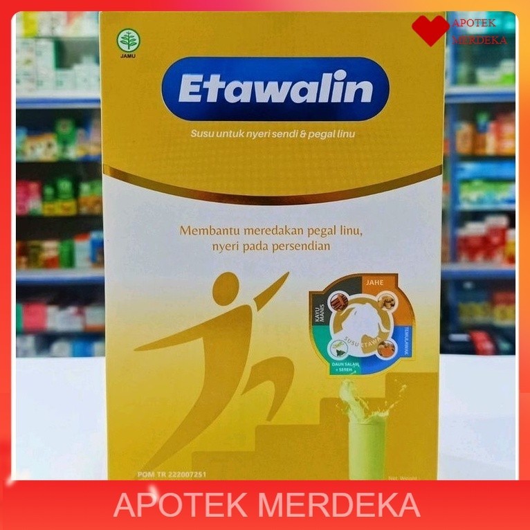 

Etawalin Susu Kambing 200g - Meredakan Pegal linu dan nyeri sendi / ETAWALIN SUSU KAMBING ETAWA ATASI ASAM URAT DAN MASALAH TULANG DAN SENDI 100% ORIGINAL BPOM