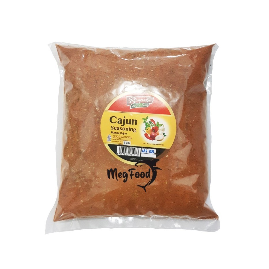 

Cajun Seasoning | Bumbu Masak Cajun | Rempaku 1 Kg
