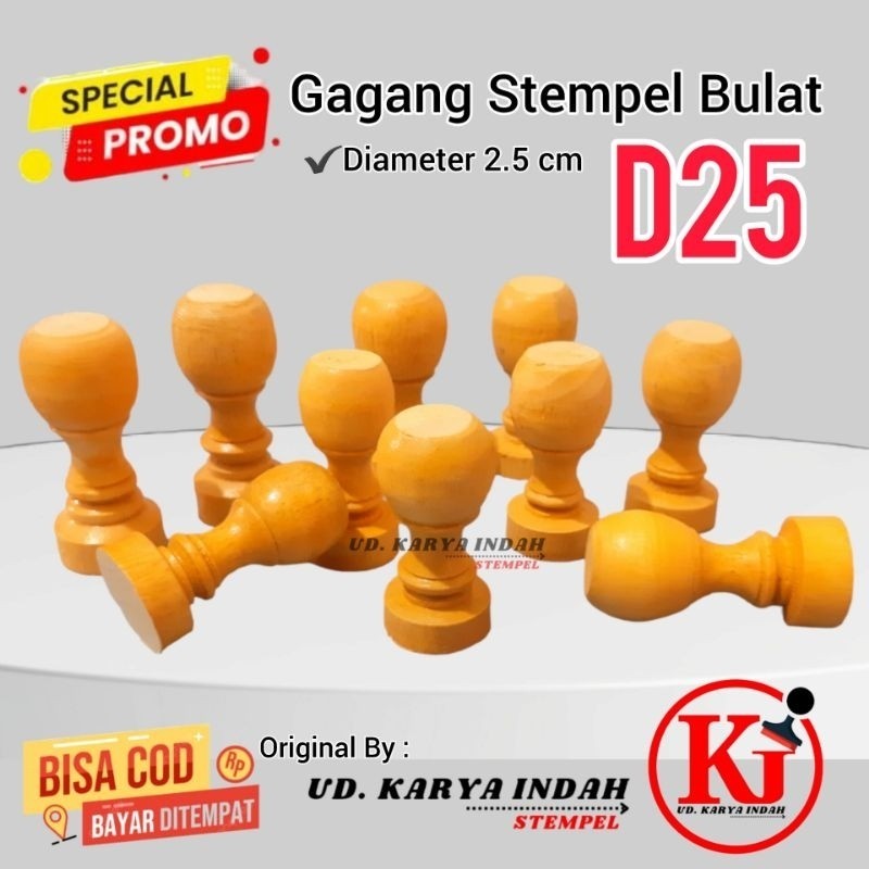 

Gagang Stempel D25