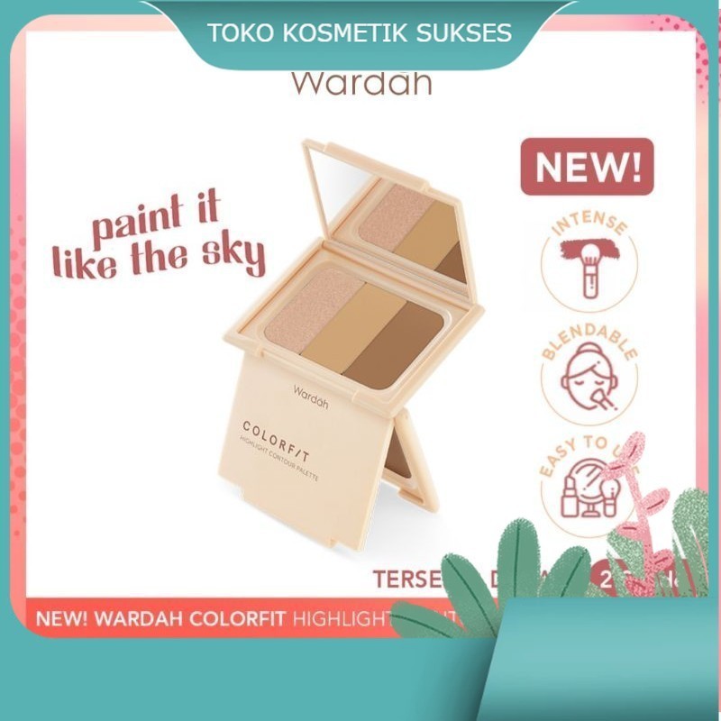 WARDAH COLORFIT HIGHLIGHT CONTOUR PALLETE | WARDAH