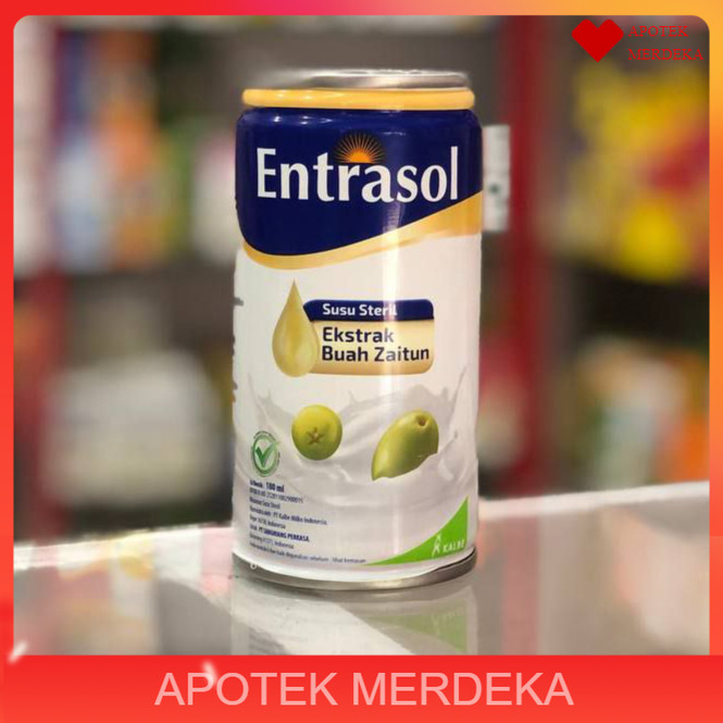 

Entrasol susu Steril Ekstrak Buah Zaitun 180ml