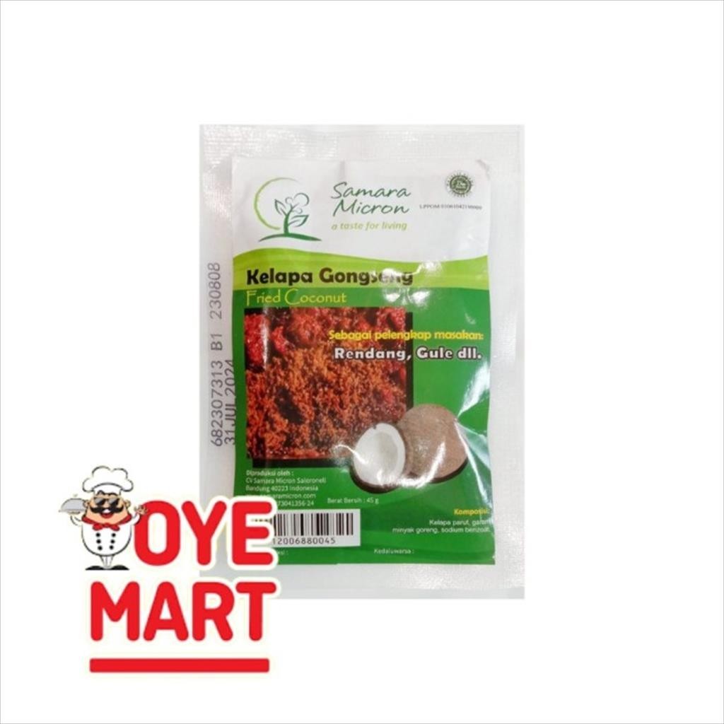 MICRON KELAPA GONGSENG 45GR/BUMBU INSTAN