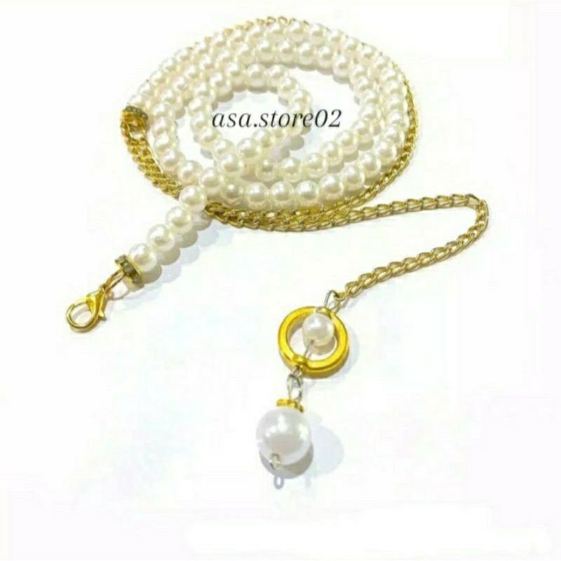 STYLE✔️ IKAT PINGGANG WANITA MUTIARA NARA/BELT MUTIARA IKAT PINGGANG UNTUK DRESS 