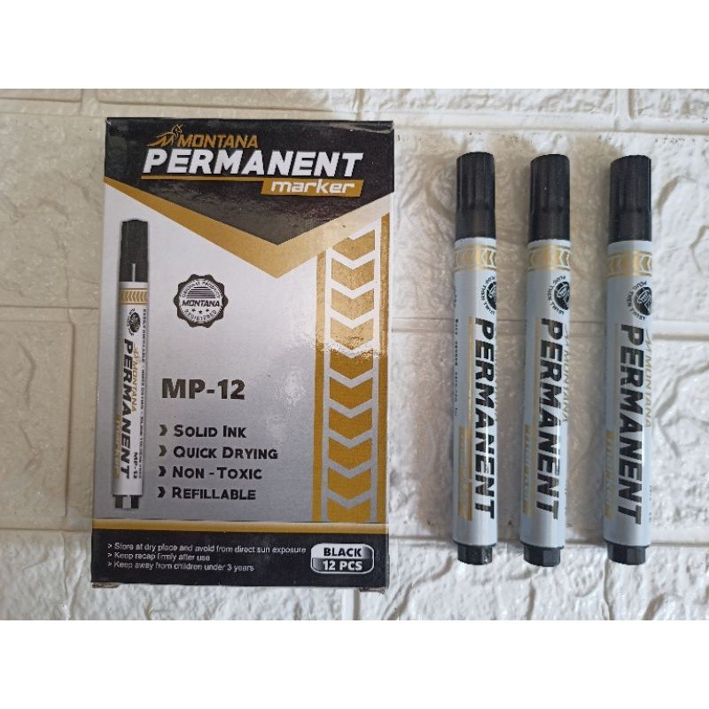 

ID - Spidol permanent marker hitam montana
