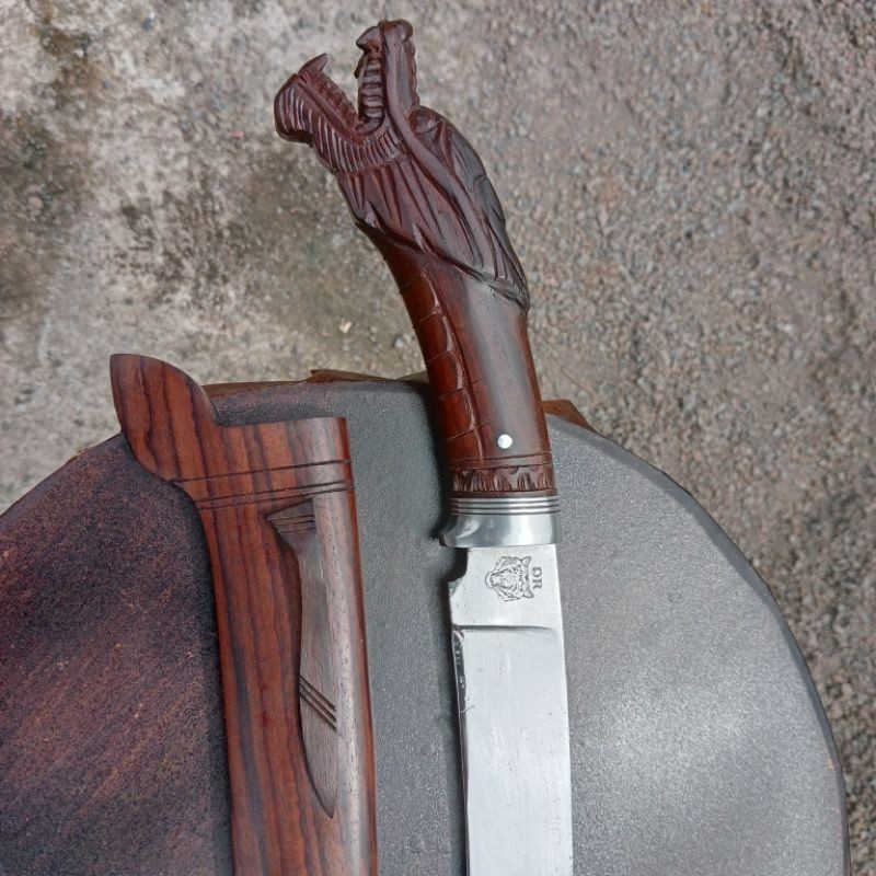 Golsem pisau sembelih bilah 30 cm mirror polish