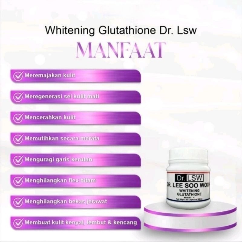 Pemutih Kulit Badan dan Wajah Dr. LSW | Dr. Lee Soo Wook ampuh