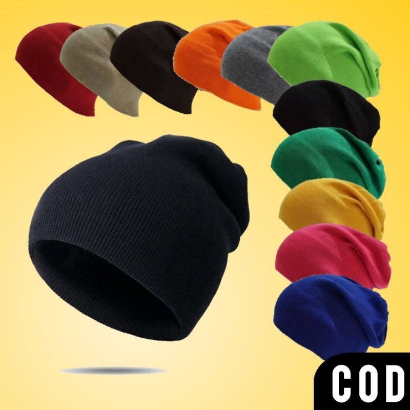 kupluk dewasa/ Kupluk Rajut pria / Banie Kupluk polos/Kupluk Rajut