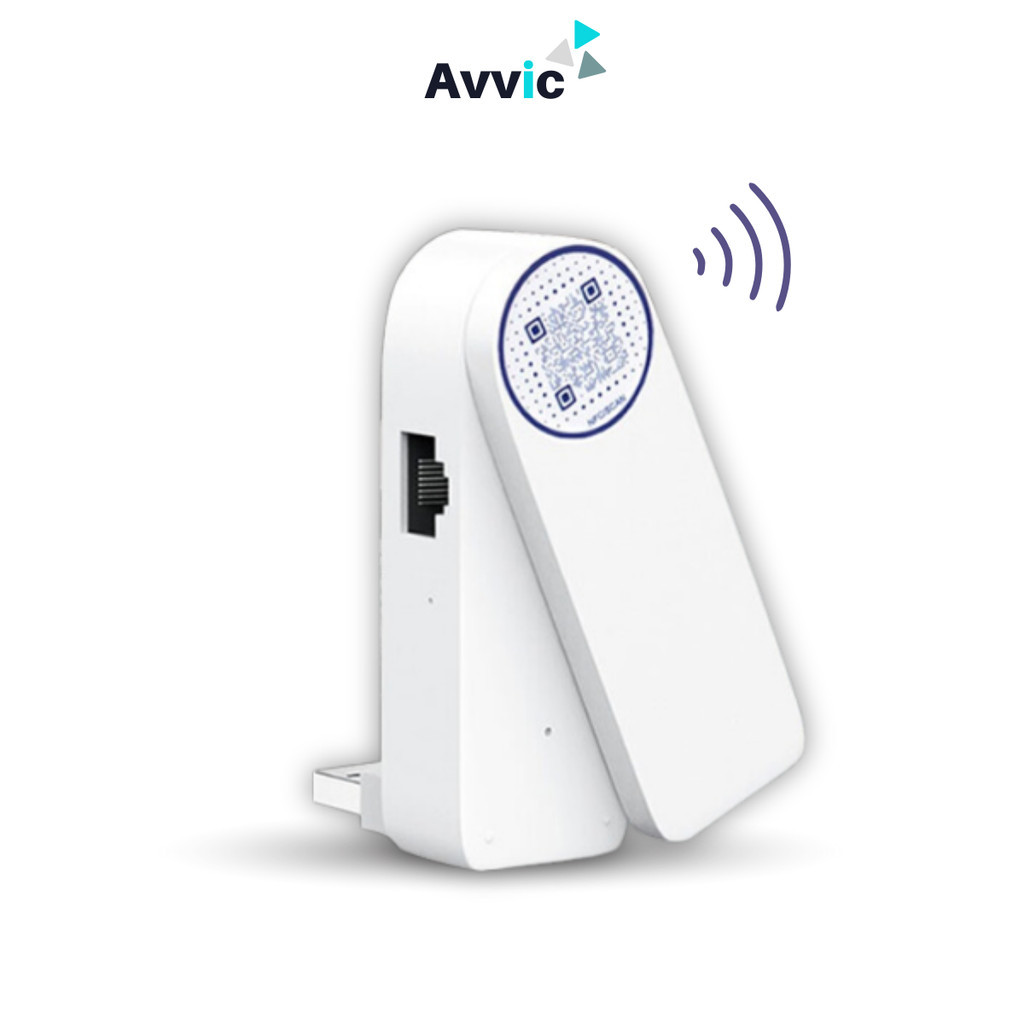 Avvic WiFi Socket Range Extender WiFi Repeater 300Mbps Penguat Sinyal Wifi USB