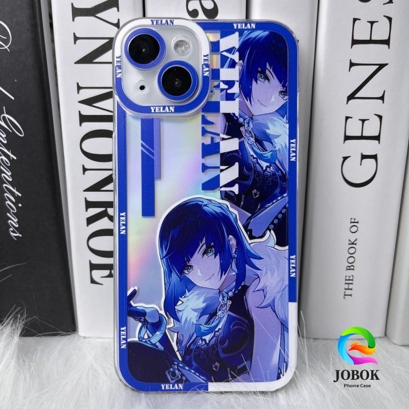 Casing Samsung A36 A56 S25 36 A56 S25 Yelan Genshin Impact  Case Bening Clear Case Samsung A36 A56 S