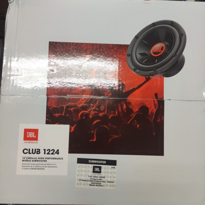 Subwoofer JBL CLUB 1224 Subwoofer JBL 12 Inch