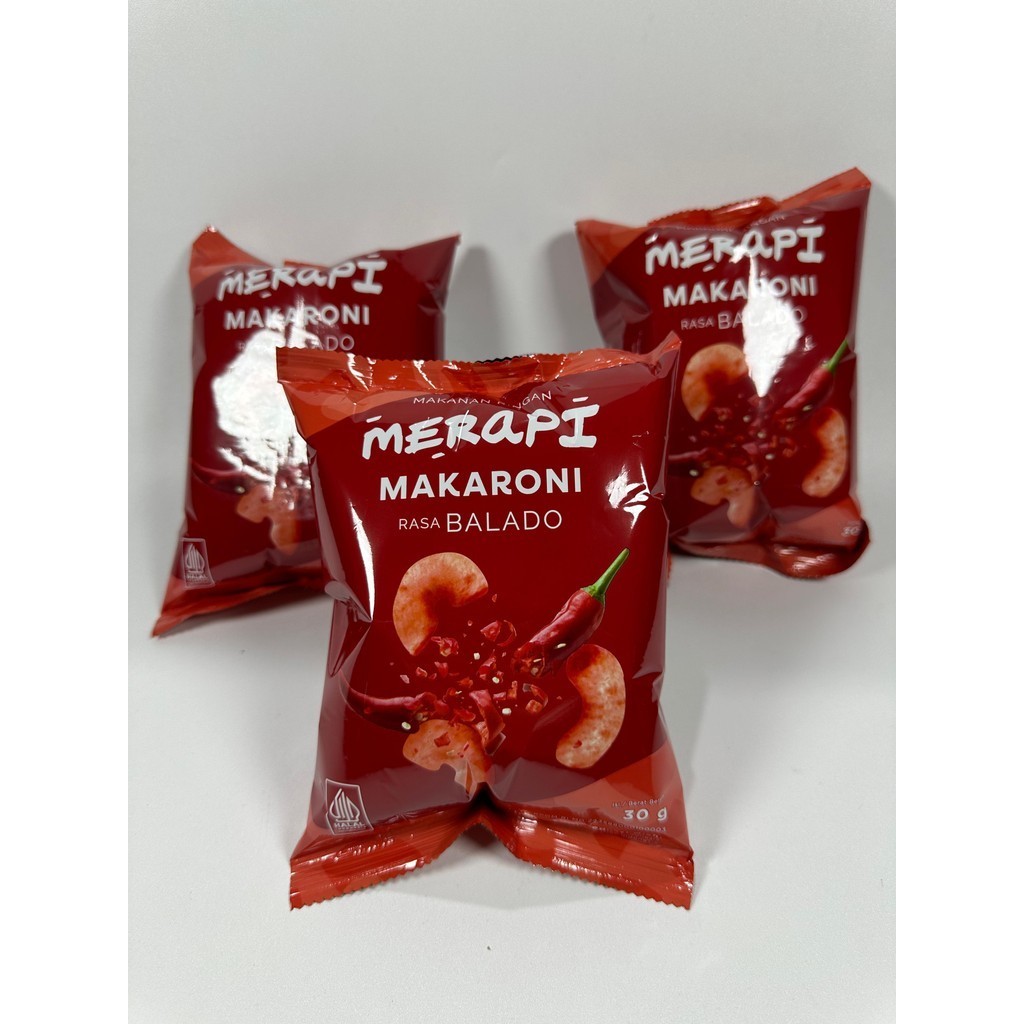 

(JGS) Isi 1pcs Makaroni Merapi Makaroni Renyah dan Gurih Rasa Balado, Sapi Panggang & Truffle