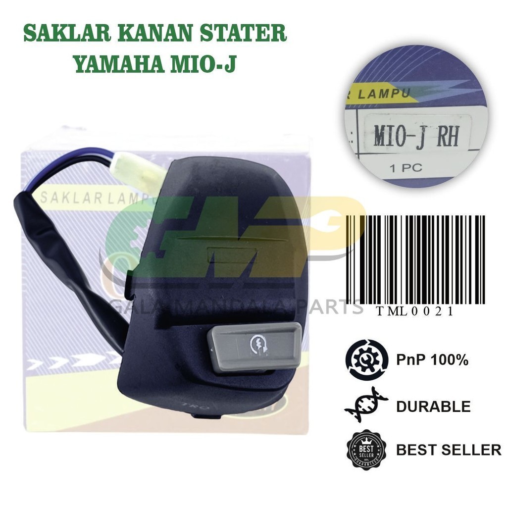 OSK Switch Saklar Kanan Yamaha Mio J M3 Soul GT 125 Saklar Stater Motor Matic