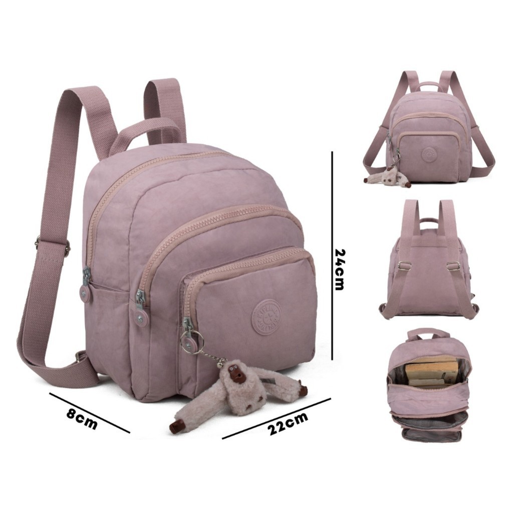 GROSIR DEOBAGS Tas Ransel Wanita Mini Backpack Tas Punggung Wanita Fashion Tas Kerja Kecil KP 003058