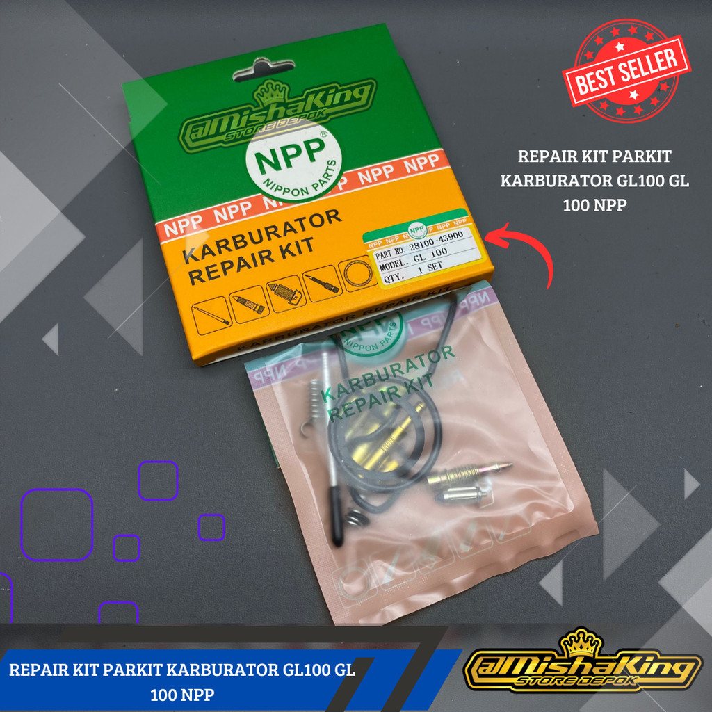 REPAIR KIT PARKIT KARBURATOR GL100 GL 100 NPP