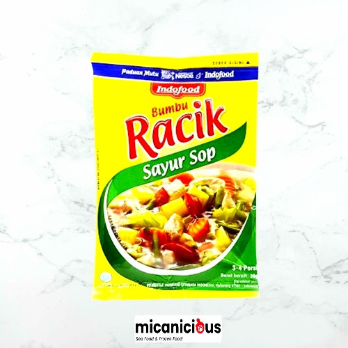 

INDOFOOD BUMBU RACIK SAYUR SOP 20GR