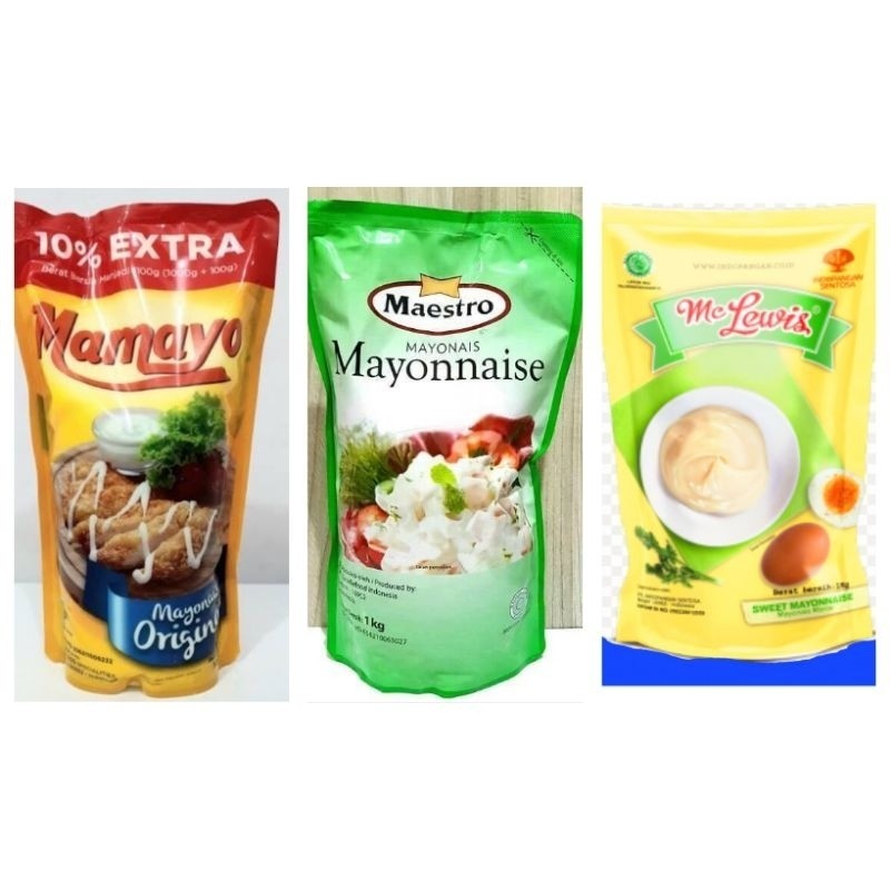 

MAESTRO-MAMAYO-MC LEWIS SWEAT MAYONAIZ/ MAYONNAISE 1 KG MAYO MAKANAN