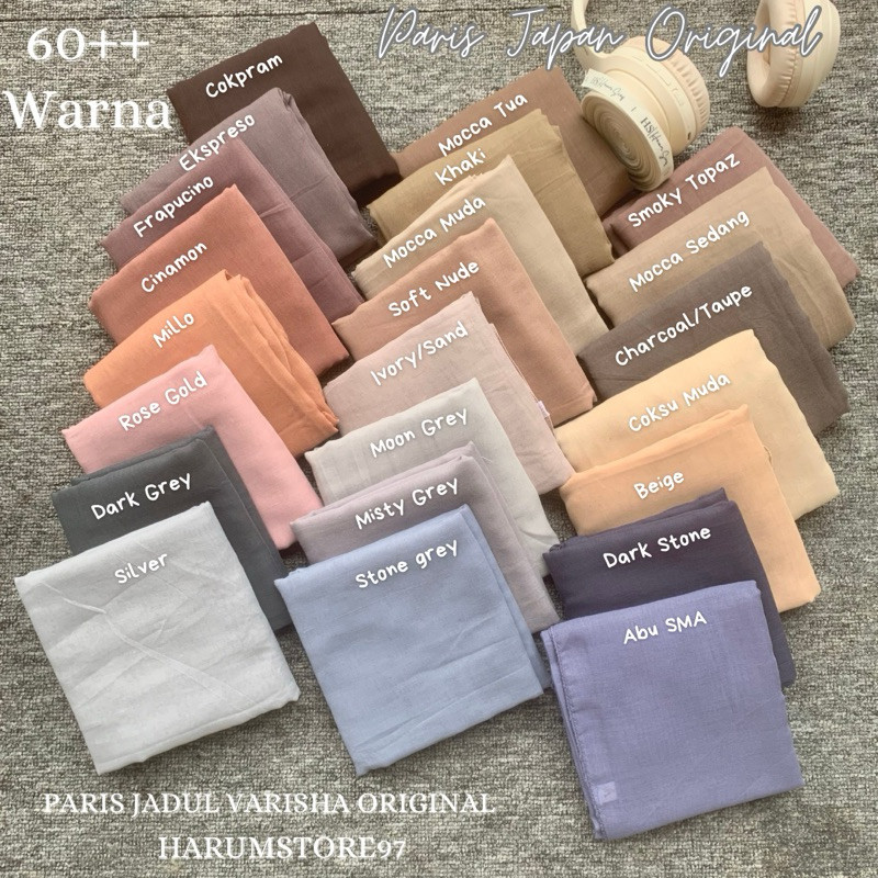 PARIS JADUL VARISHA//HIJAB PARIS JADUL VARISHA ORIGINAL// PARIS JADUL SUPER PREMIUM VARISHA// PARIS 