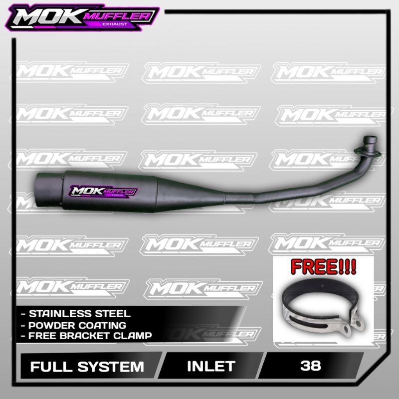 KNALPOT RACING BEBEK HONDA KARISMA SUPRA X 125 DLL