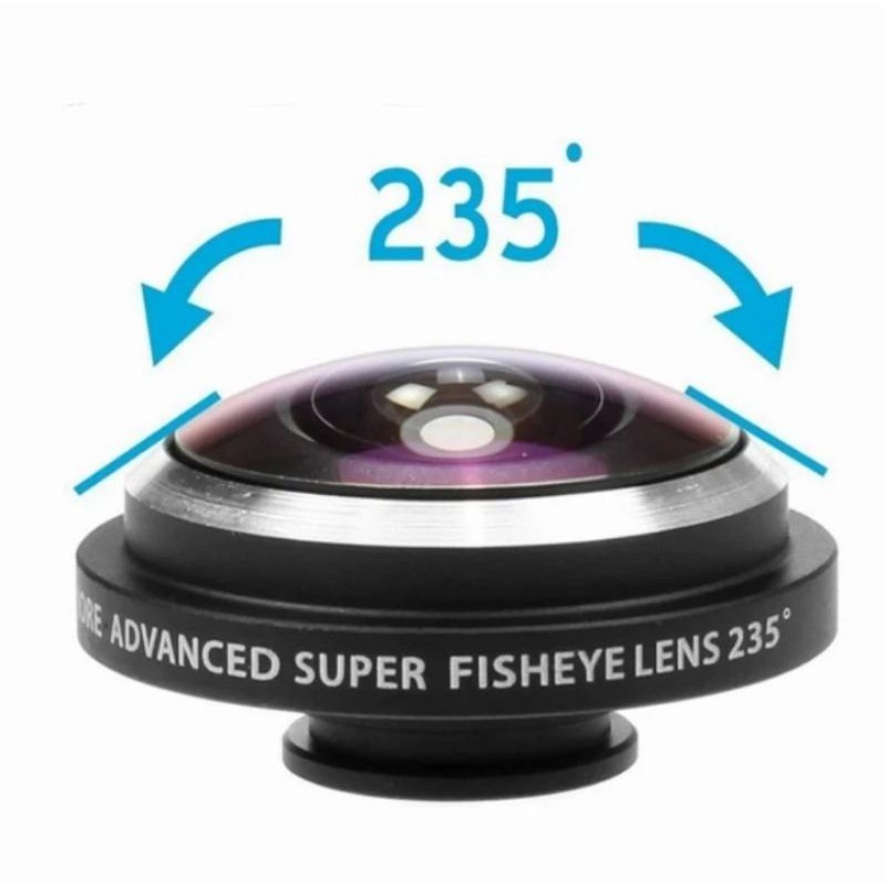 Lensa Kamera 235° Super WIDE  Ekstra Cembung