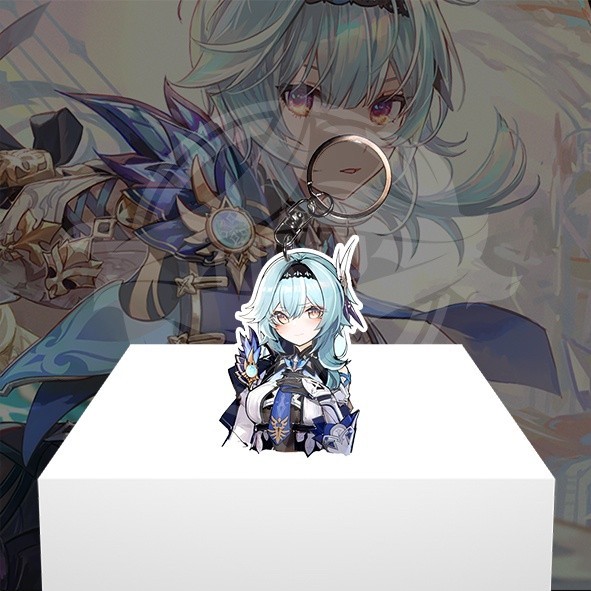 Gantungan Kunci Gantungan HP Anime Game Genshin Impact Eula - Ganci Akrilik - Keychain Acrylic