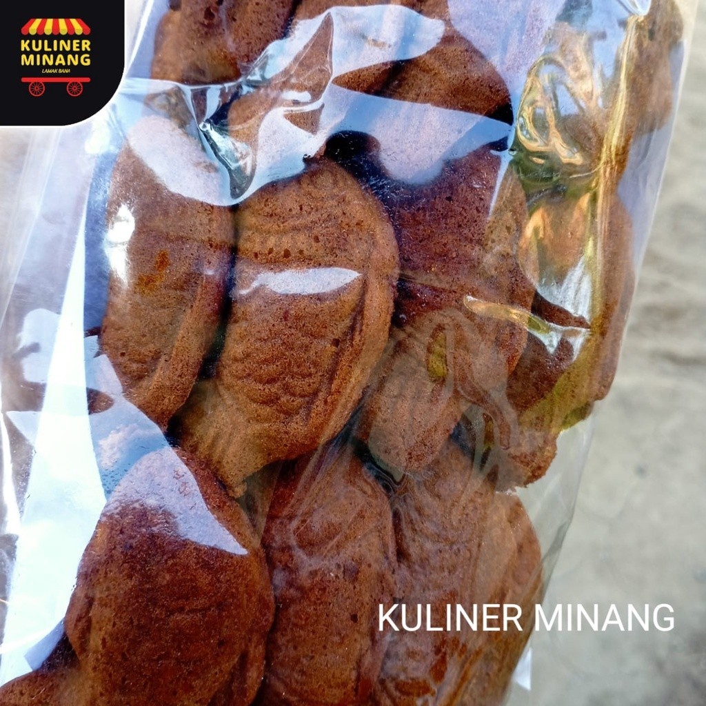 

Kuliner Minang Kue Bolu ikan gula Saka Aren air Nira Oleh-Oleh Asli Cemilan Kampung Makanan Khas Payakumbuh Padang Jajanan Snack Kabau AX00