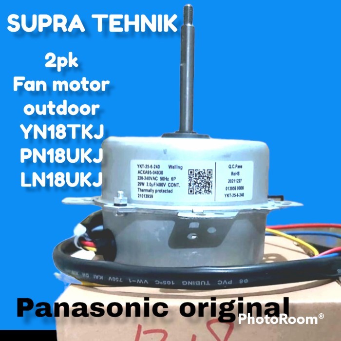 RK27 fan motor outdoor ac panasonic 2pk original