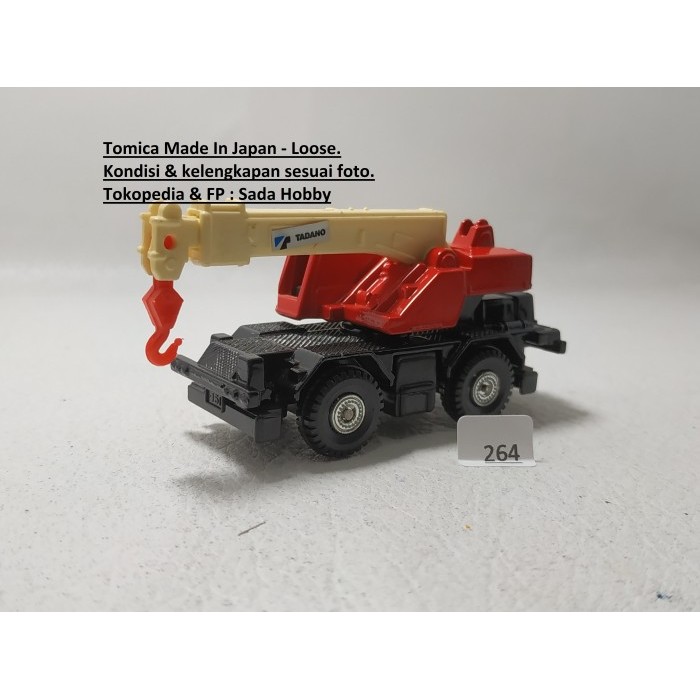 KH27 Tomica No 2 Tadano Rough Terrain Crane TR 151 S Japan Unit Only