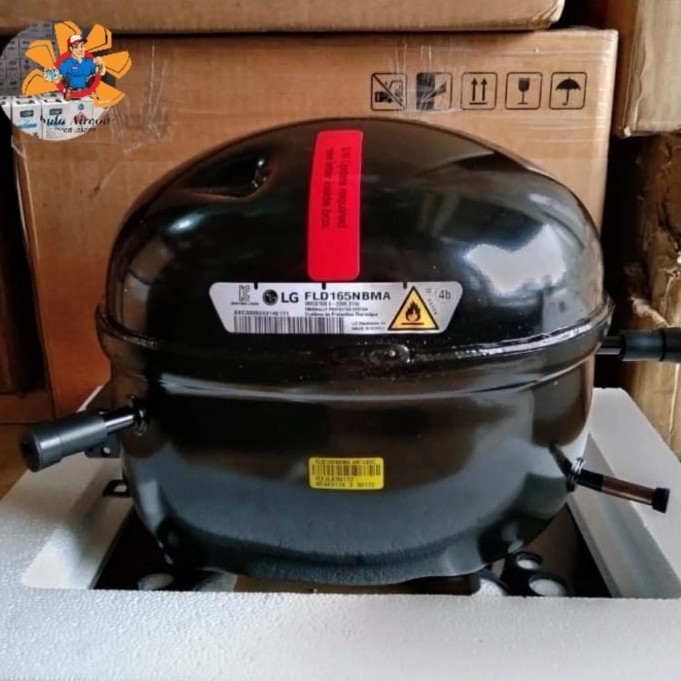 Kompresor Kulkas 2 Pintu LG Linear FLD165NBMA INVERTER NEW ORI