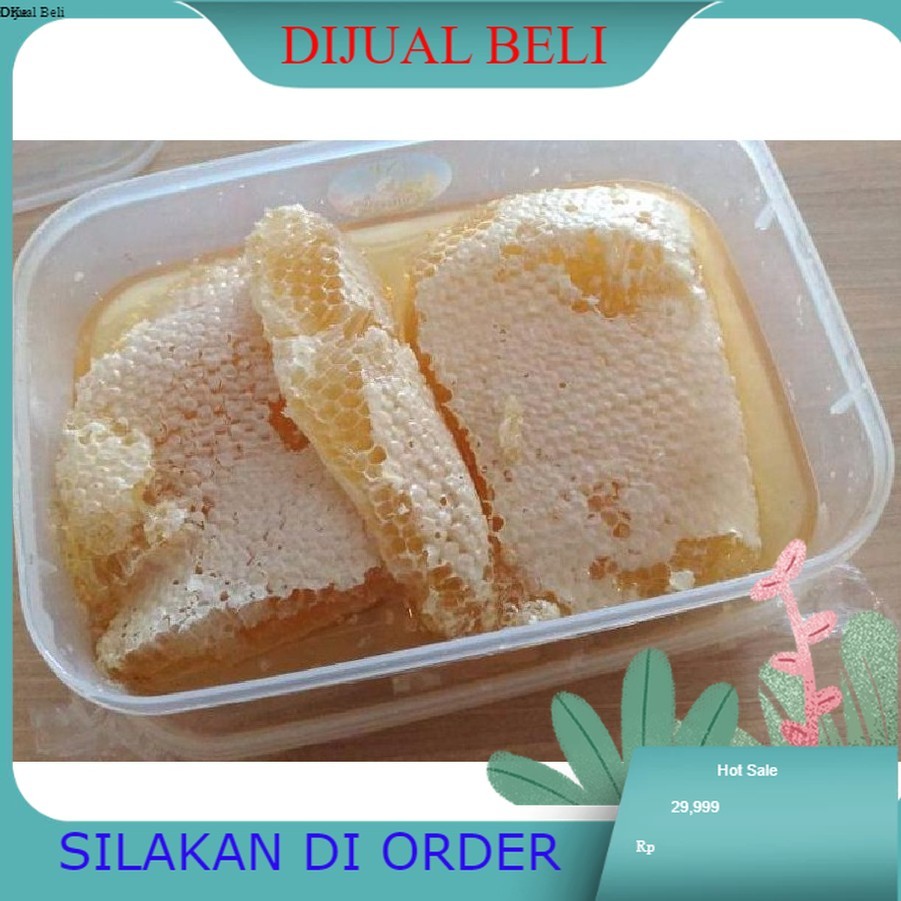 

Harga Promo Madu Sarang Madu Asli 500gr - Madu Sarang Original - Madu Murni