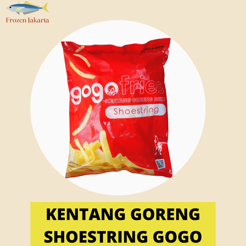 

Kentang Goreng Shoestring Gogo 1 Kg French Fries Frozen Jakarta Cabang Bekasi Timur