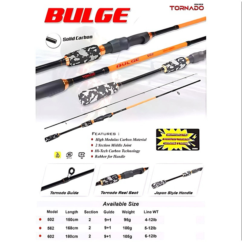 JORAN TORNADO BULGE 502 CARBON SOLID