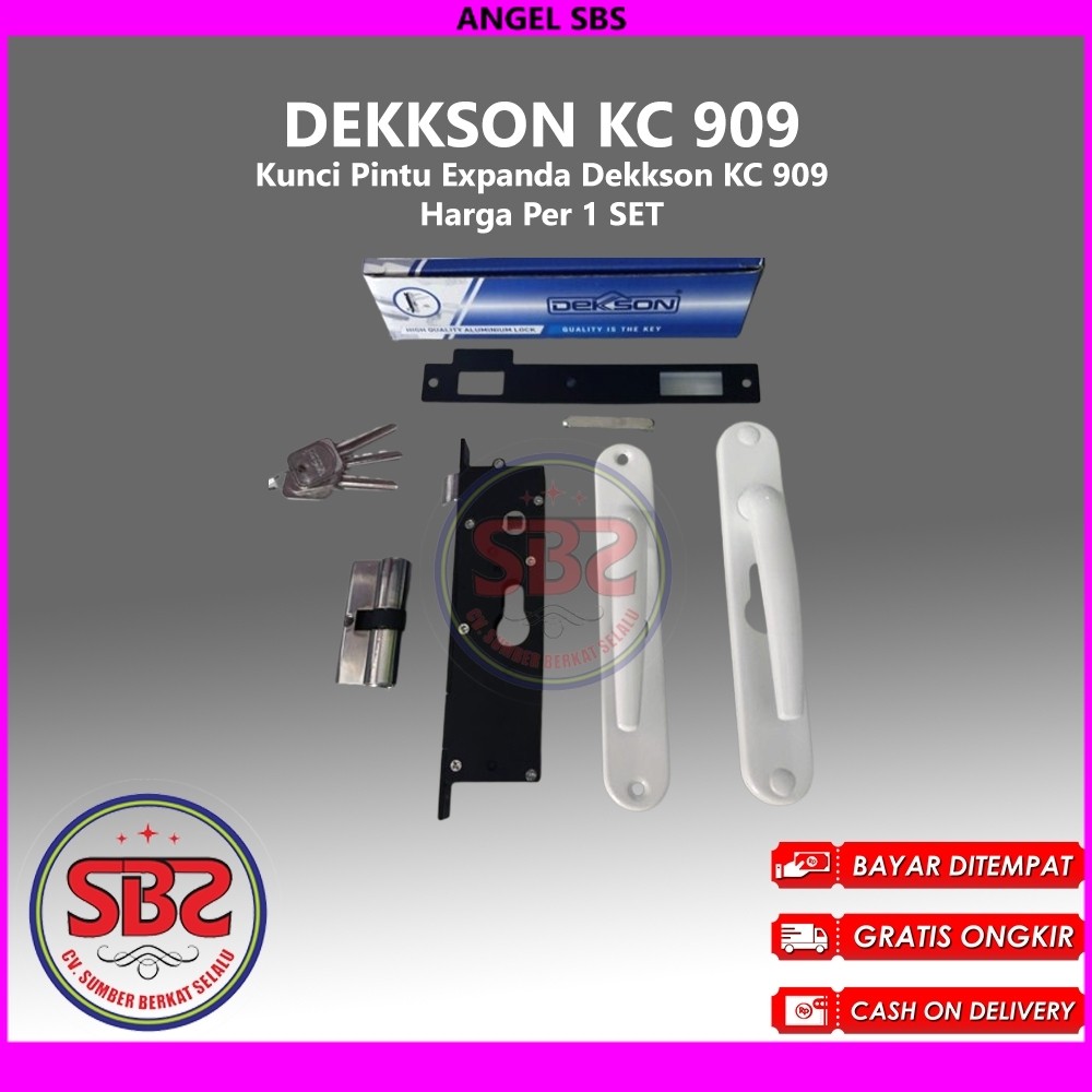 DEKSON DEKKSON KC909 Kunci Pintu Expanda Dekkson KC 909 White